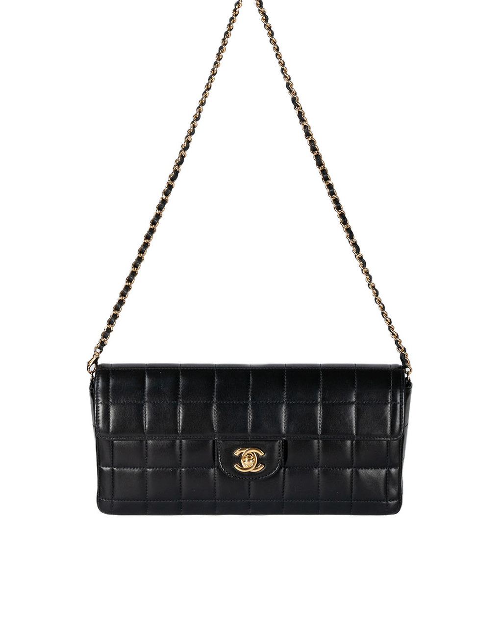 Chanel E/W Flap Bag in Black