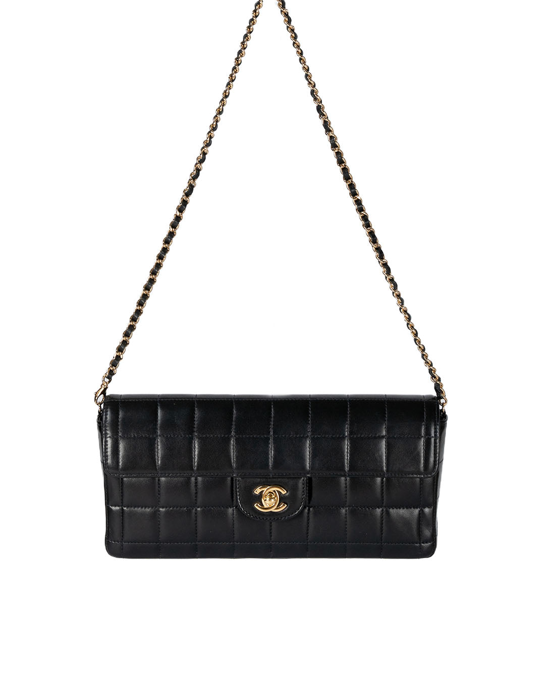 Chanel E/W Flap Bag in Black
